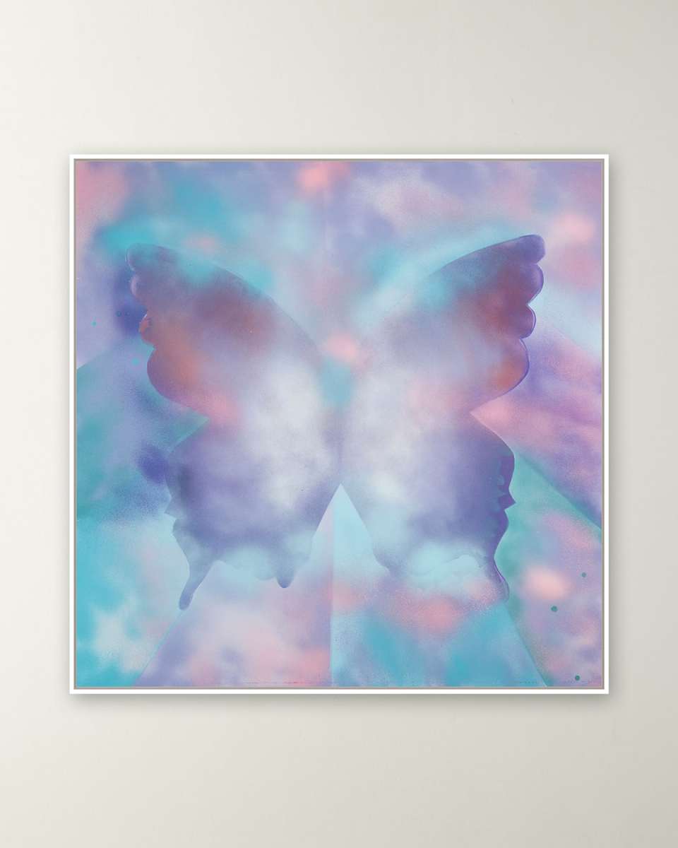 "Tie Dye 1" Gallery-Wrapped Giclee on Canvas by H. Scott